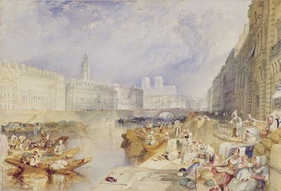 Nantes door Joseph Mallord William Turner